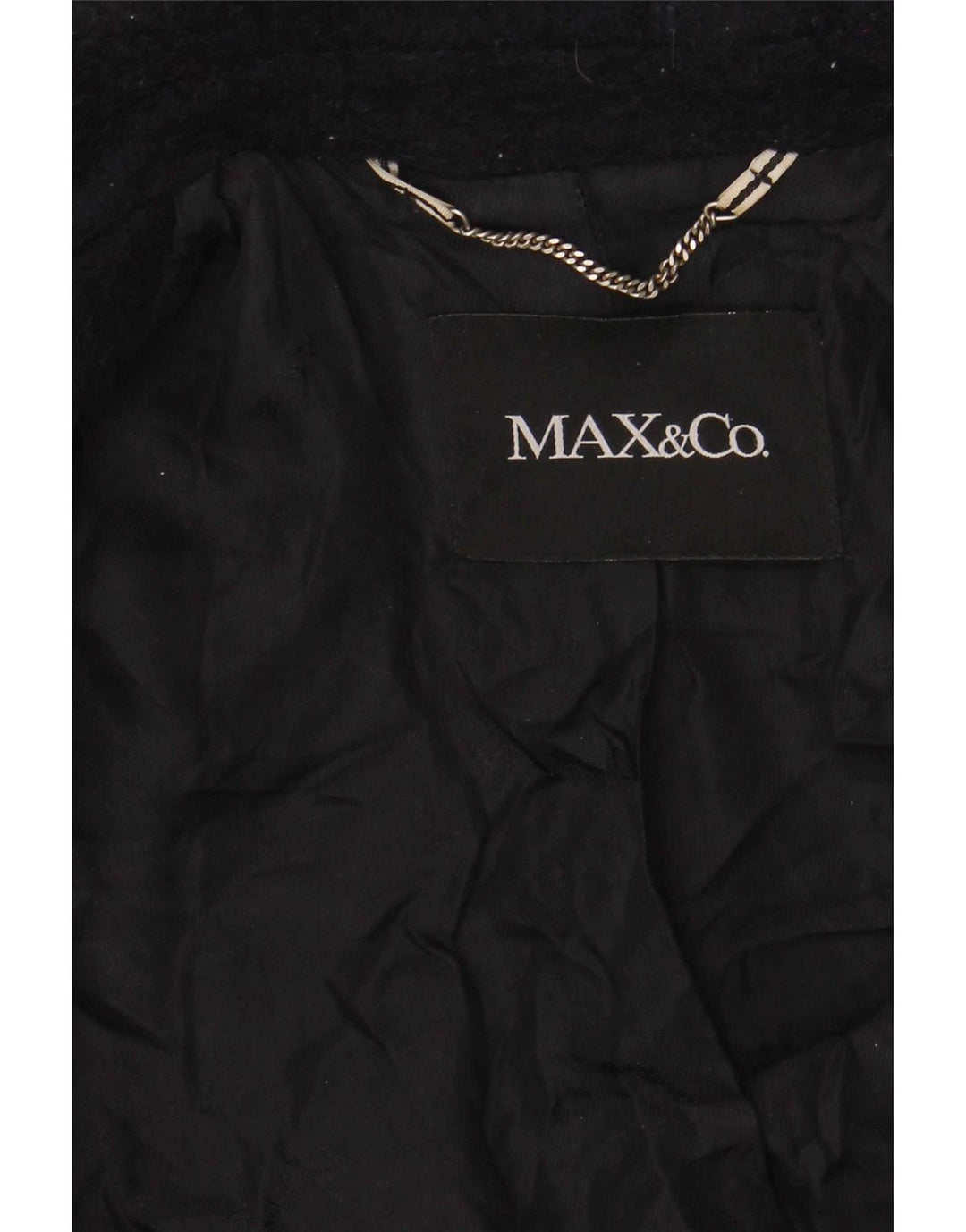 Max & Co. Womens Pea Coat UK 10 Small Navy Blue
