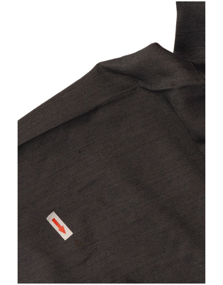 Ferretti Womens Oversized Blouse Top IT 42 Medium Grey Acetate