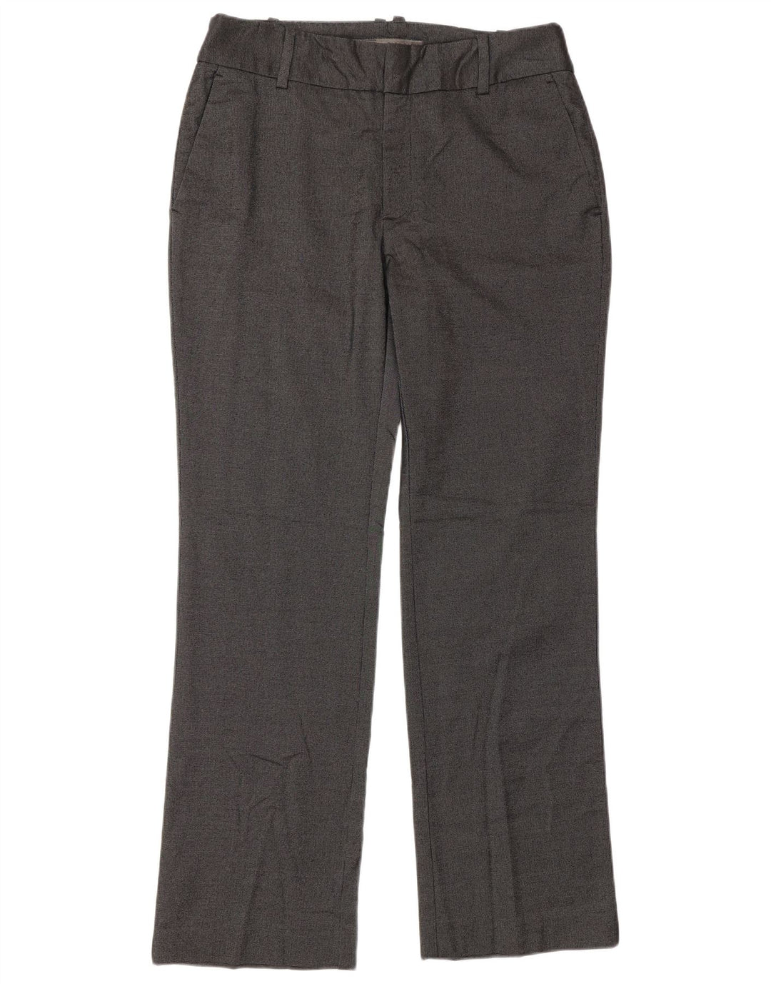 Zara Womens Straight Suit Trousers EU 38 Small W28 L30 Grey Polyester
