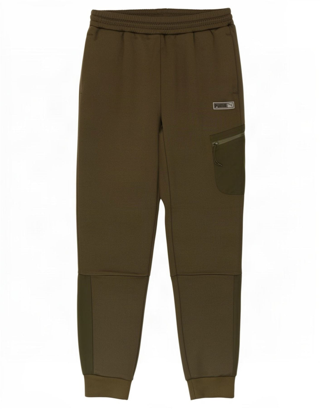 Puma Mens Cargo Tracksuit Trousers Joggers Medium Khaki Polyester