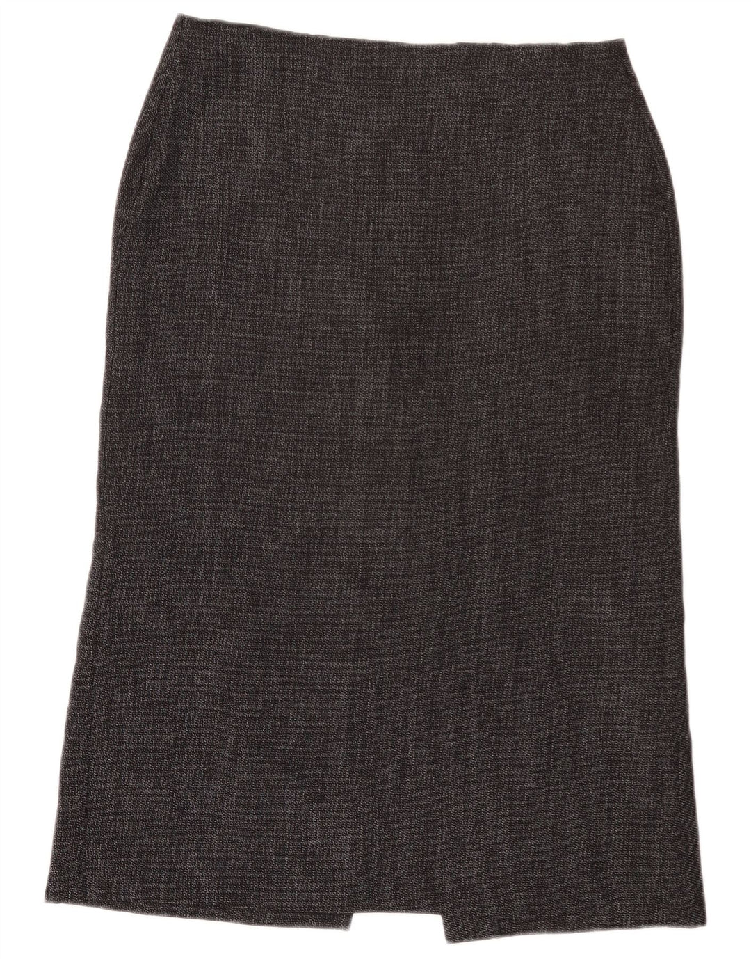 Marks & Spencer Womens Midi Straight Skirt UK 14 Large W32  Grey