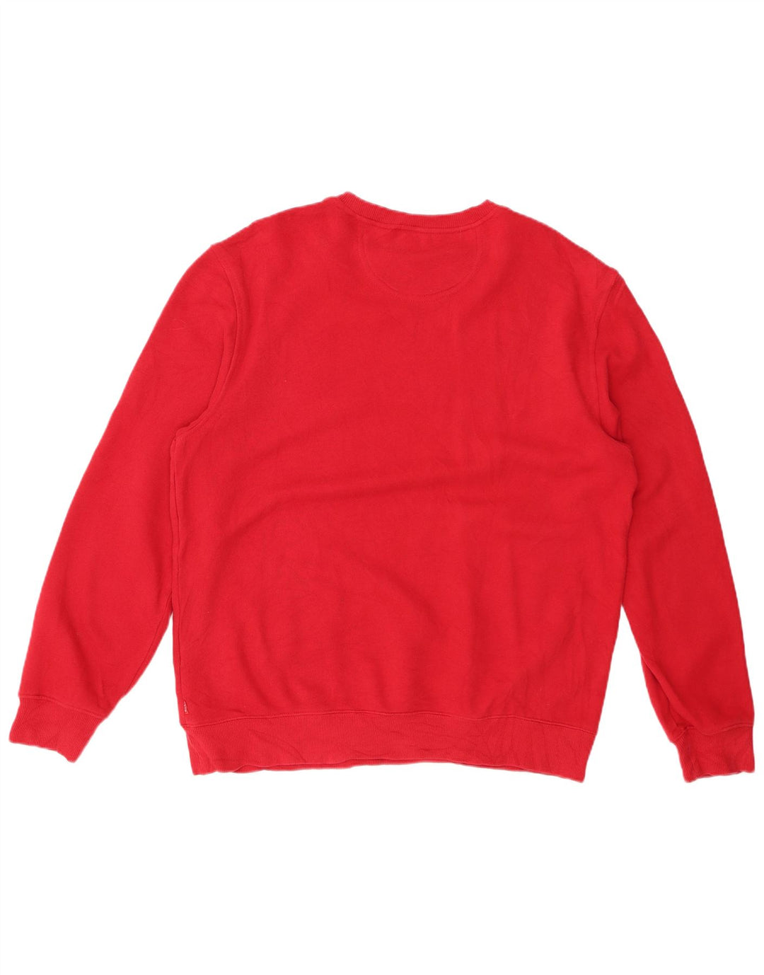 IZOD Mens Sweatshirt Jumper Large Red