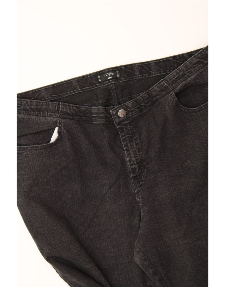 LEE Womens Riders Denim Shorts W42 3XL Black Vintage Lee and Second-Hand Lee from Messina Hembry 