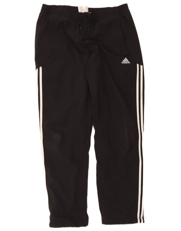 Adidas Womens Tracksuit Trousers UK 38/40 Medium Black Polyester Sports