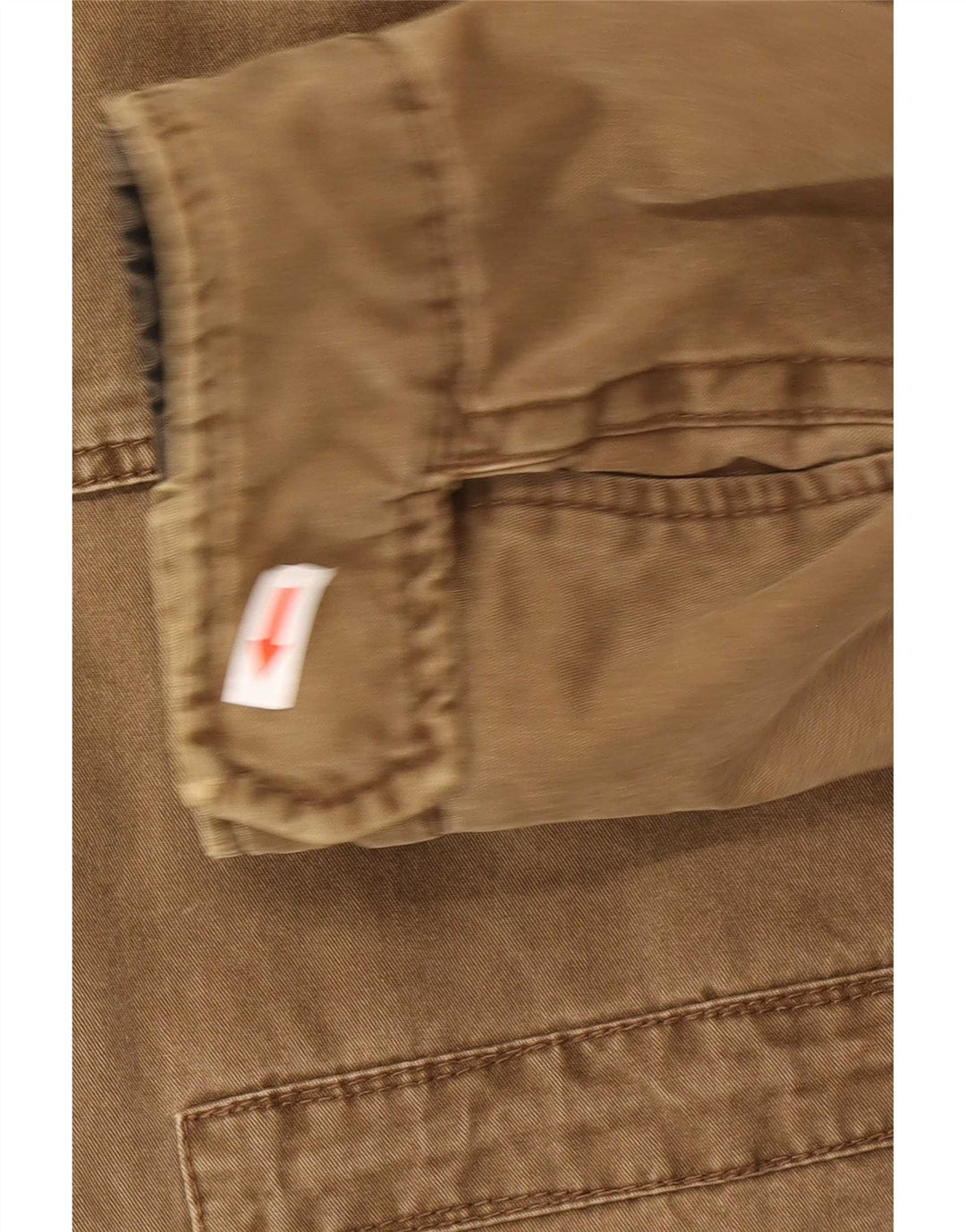 Camel Active Mens Military Jacket IT 56 3XL Brown Cotton