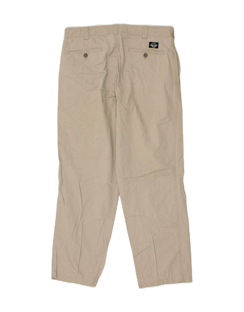 DOCKERS Mens Straight Chino Trousers W34 L29  Beige Vintage Dockers and Second-Hand Dockers from Messina Hembry 