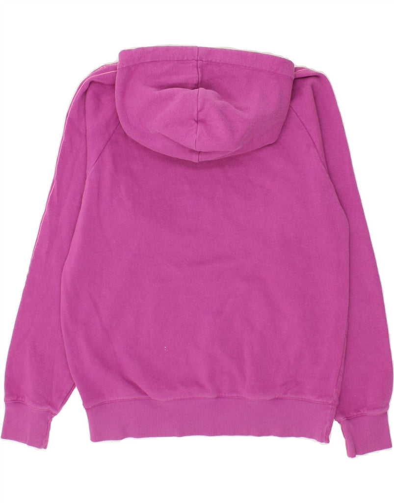 CHAMPION Womens Graphic Hoodie Jumper UK 16 Large Pink Cotton Vintage Champion and Second-Hand Champion from Messina Hembry 