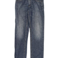 Gas Mens Straight Jeans W32 L34 Blue Cotton