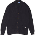 Jack & Jones Mens Cardigan Sweater Large Navy Blue Cotton