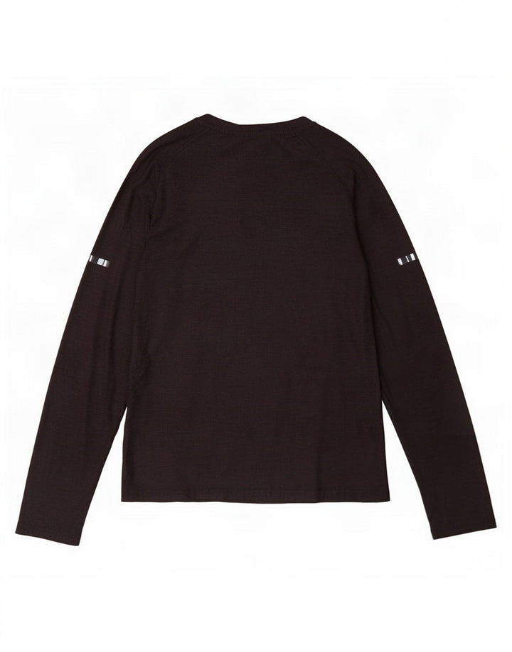 Russell Athletic Boys Dri-Power Top Long Sleeve 11-12 Years Large Black