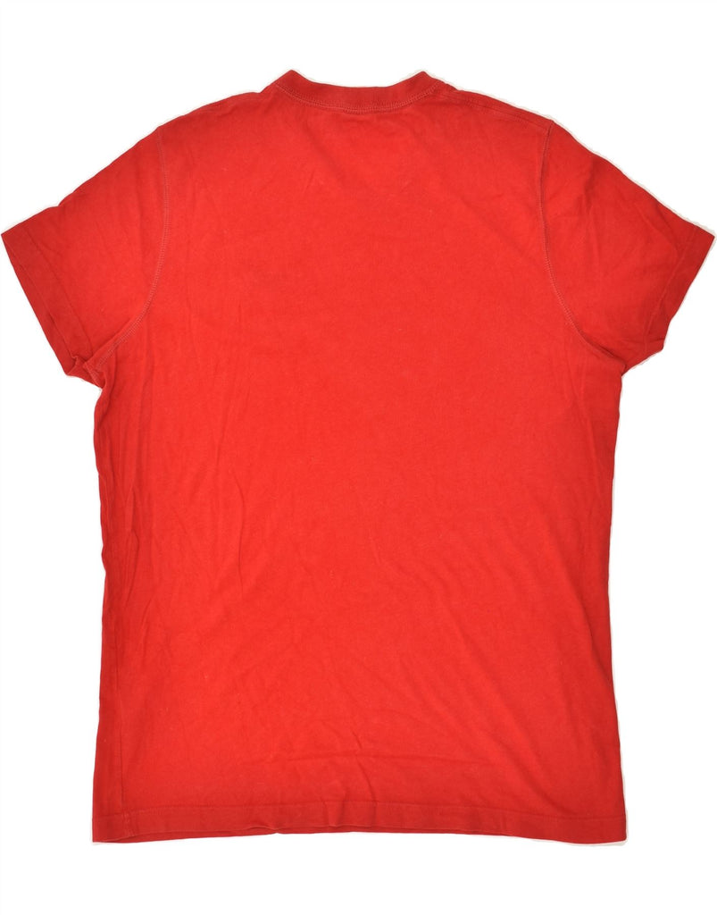 HOLLISTER Womens T-Shirt Top UK 18 XL Red Cotton | Vintage Hollister | Thrift | Second-Hand Hollister | Used Clothing | Messina Hembry 