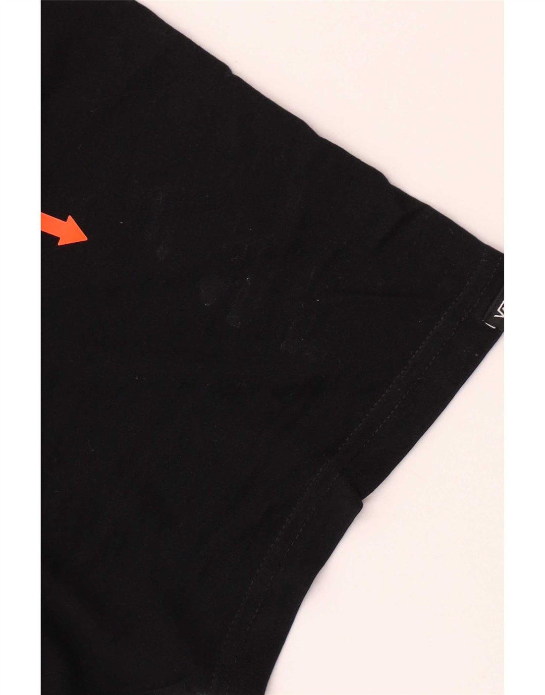 Vans Mens Custom Fit Graphic T-Shirt Top XL Black Cotton