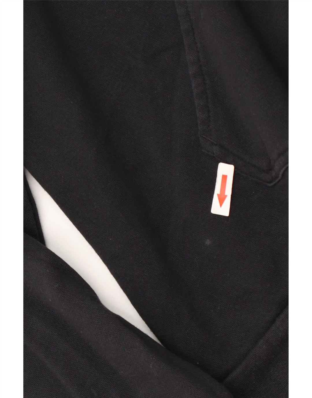 Adidas Mens Hoodie Jumper Medium Black Cotton
