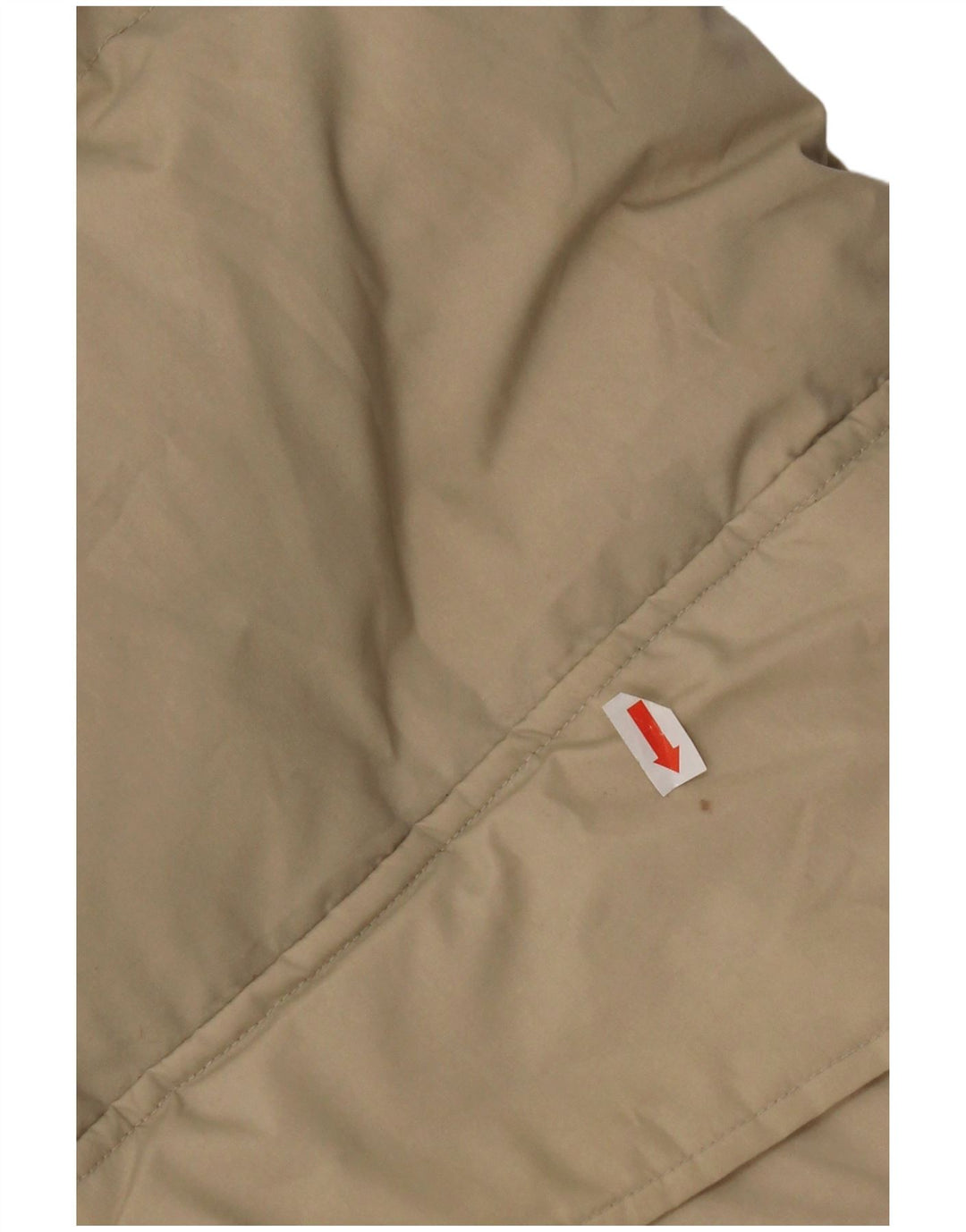 Asics Mens Padded Gilet UK 42 XL Beige Polyester