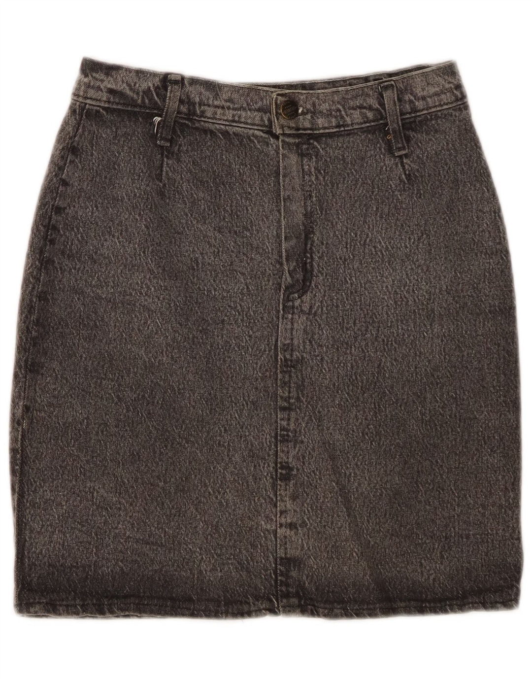 Oliver Womens Denim Skirt EU 32 2XS W24 Grey Cotton