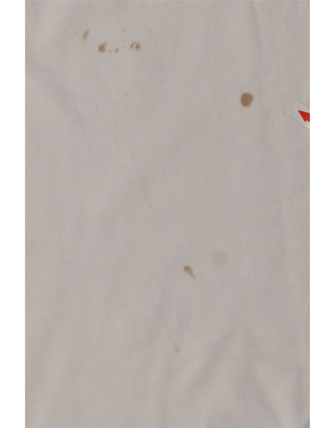Champion Mens T-Shirt Top Large White Striped Cotton