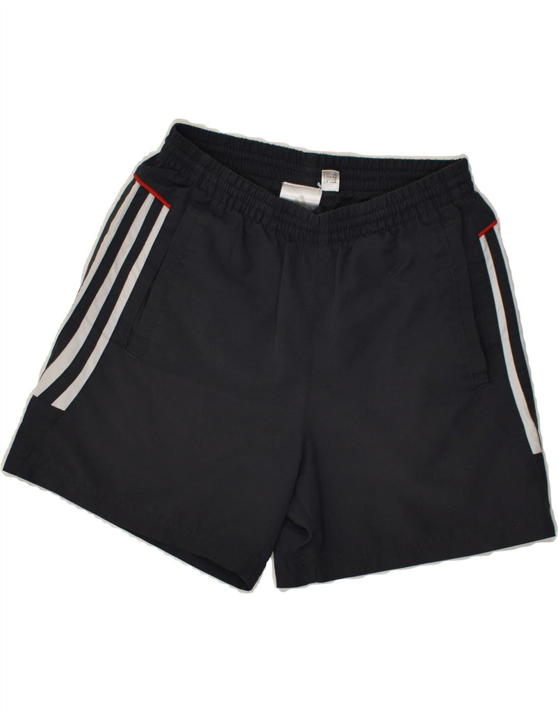 ADIDAS Boys Sport Shorts 11-12 Years Grey Polyester | Vintage Adidas | Thrift | Second-Hand Adidas | Used Clothing | Messina Hembry 