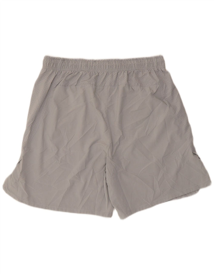 NIKE Mens Dri Fit Graphic Sport Shorts XL  Grey Polyester