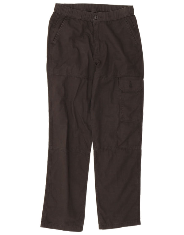 Levi's Mens Straight Cargo Trousers Small W28 L30 Black Cotton