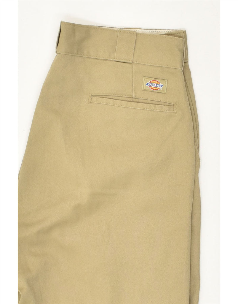 DICKIES Mens Straight Casual Trousers W34 L25 Beige | Vintage Dickies | Thrift | Second-Hand Dickies | Used Clothing | Messina Hembry 