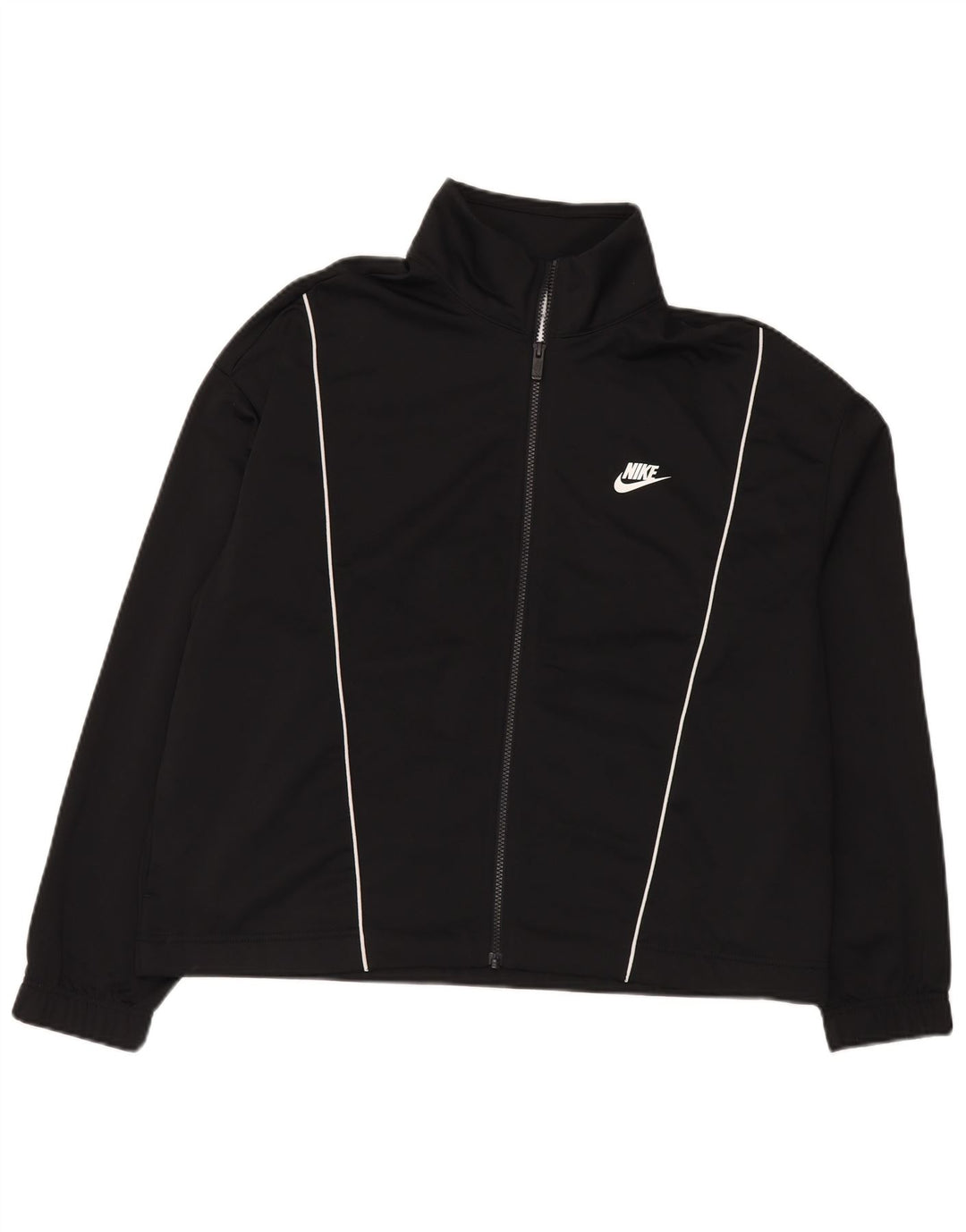 Nike Mens Tracksuit Top Jacket XL Black Polyester