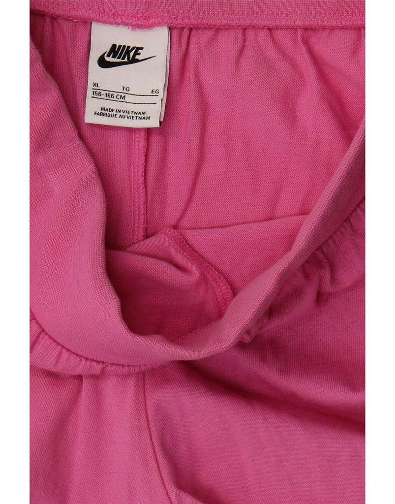 NIKE Girls Sport Shorts 13-14 Years XL  Pink Vintage Nike and Second-Hand Nike from Messina Hembry 
