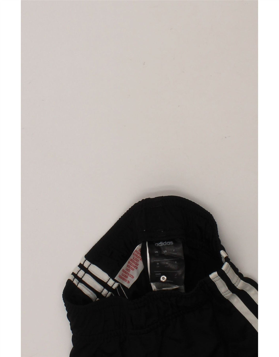 ADIDAS Boys Climalite Graphic Sport Shorts 7-8 Years Black Polyester Vintage Adidas and Second-Hand Adidas from Messina Hembry 