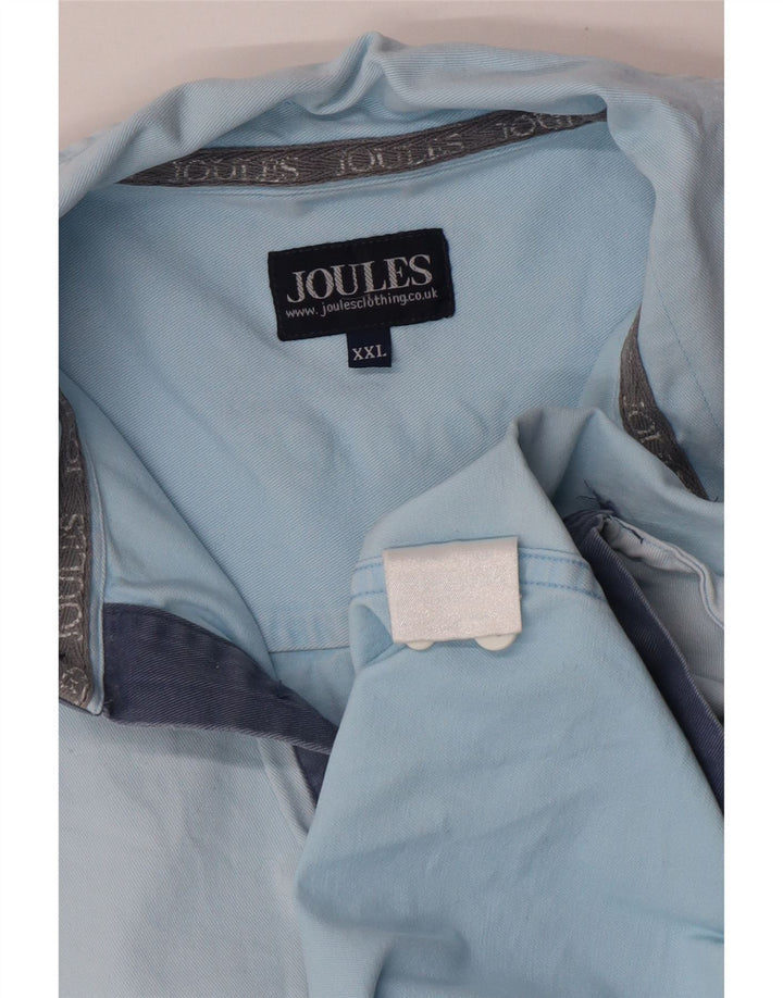 Joules Mens Pullover Shirt 2XL Blue Cotton