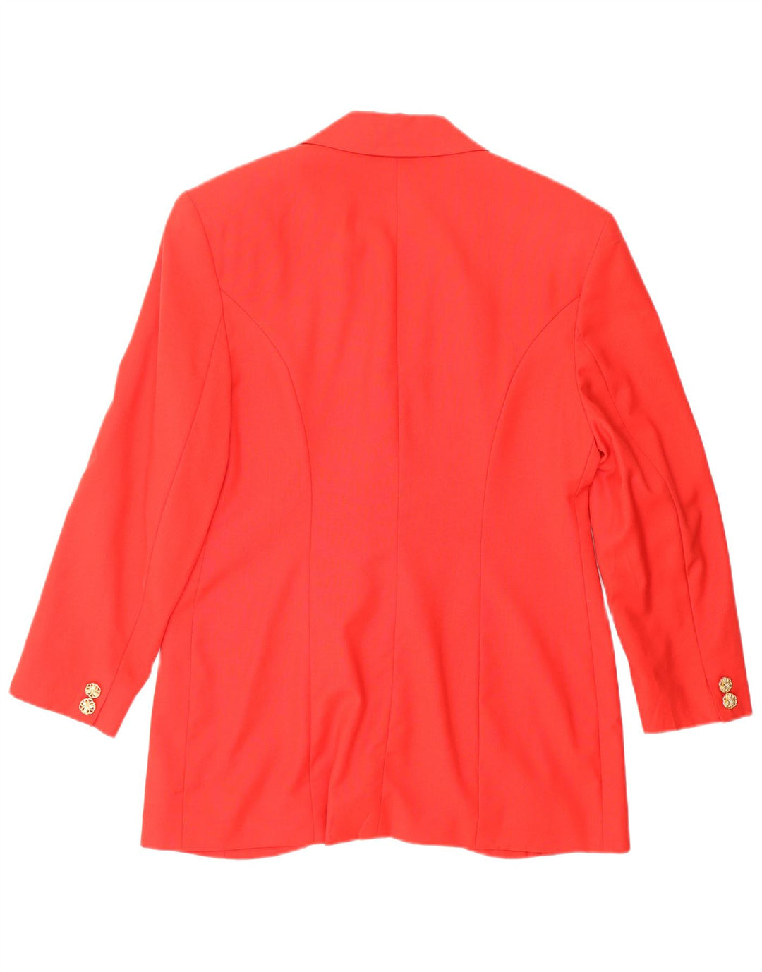 VINTAGE Womens 2 Button 2 Piece Skirt Set IT 44 Medium W26  Red Wool