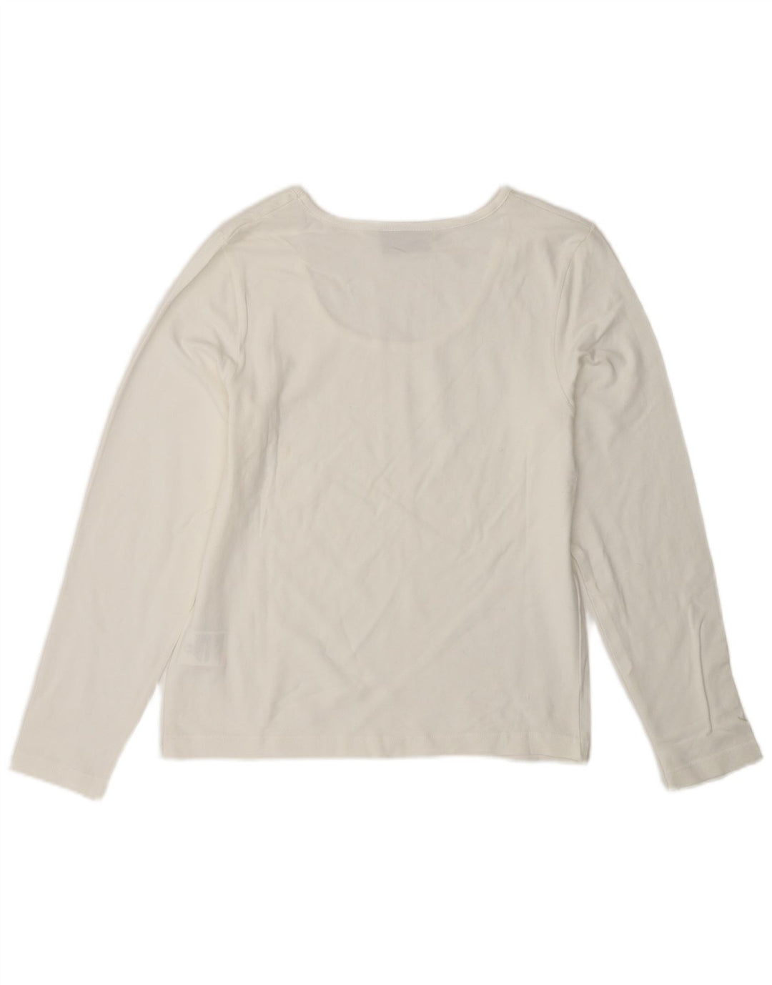 WRANGLER Womens Top Long Sleeve UK 18 XL White Cotton