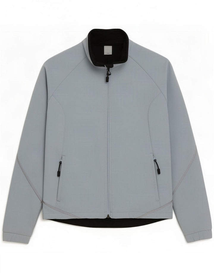 Nike Womens Tracksuit Top Jacket US 8/10 Medium Blue Polyester