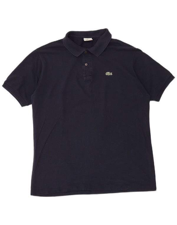 LACOSTE Mens Polo Shirt Size 6 XL Navy Blue