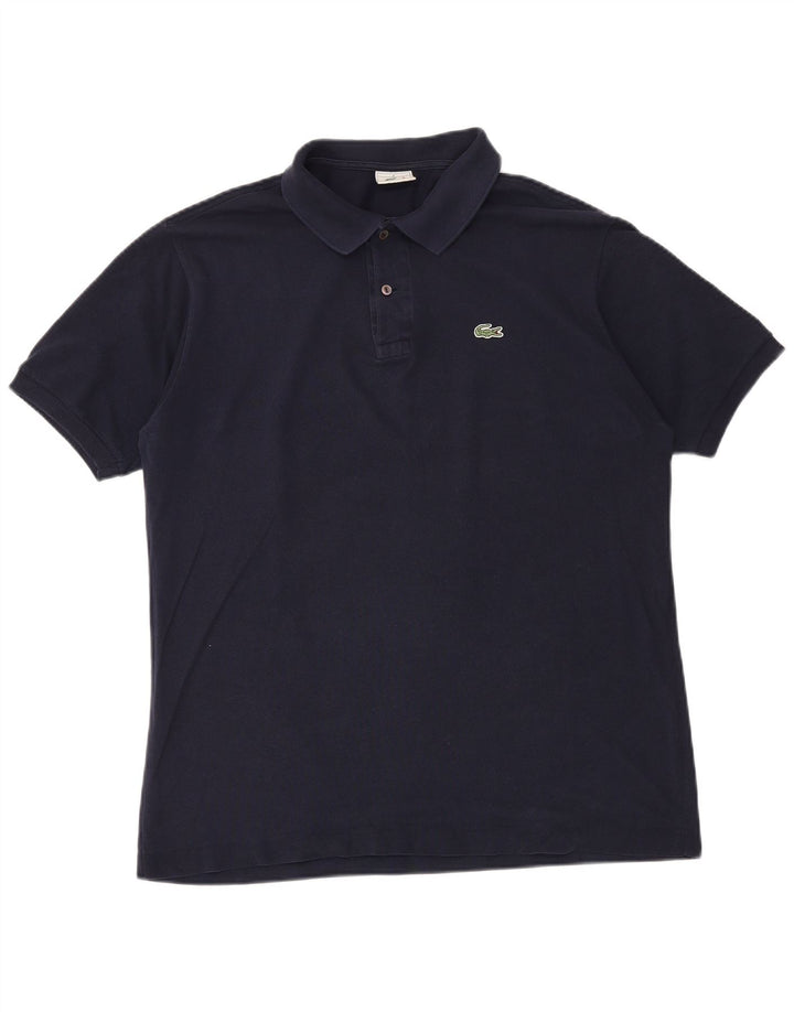LACOSTE Mens Polo Shirt Size 6 XL Navy Blue