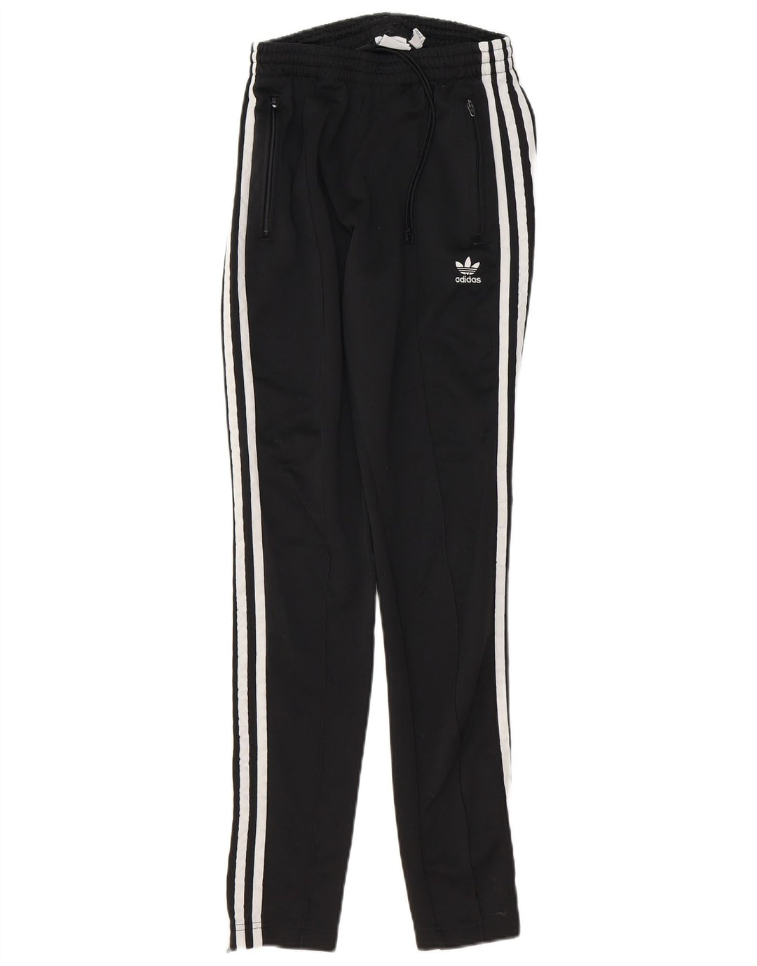 ADIDAS Womens Tracksuit Trousers UK 6 XS Black Polyester