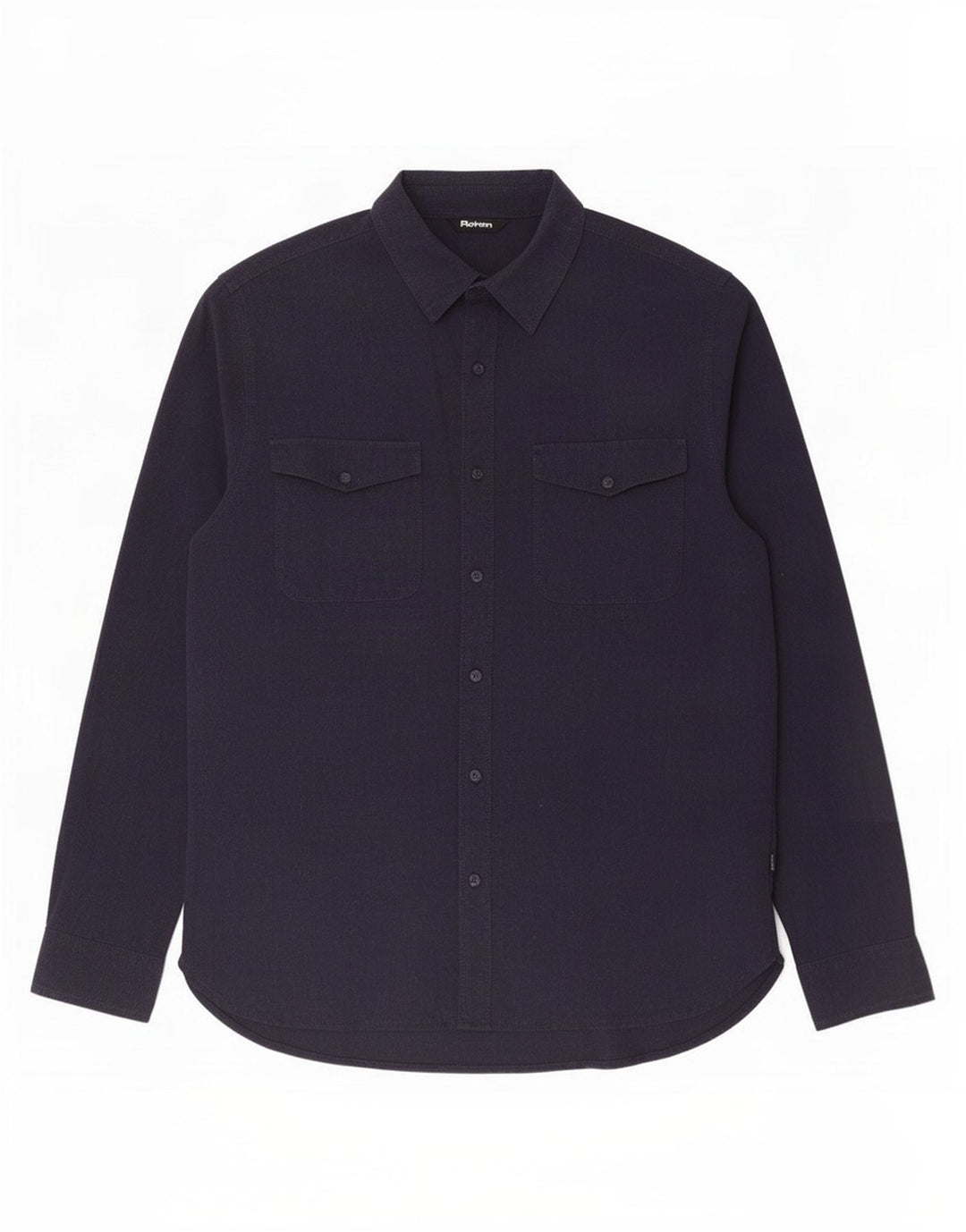 Rohan Mens Shirt Large Navy Blue Linen
