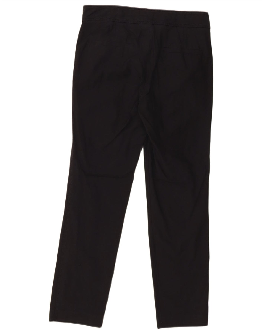 MASSIMO DUTTI Womens Slim Chino Trousers EU 38 Small W28 L28 Black