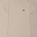 LEVI'S Womens T-Shirt Top UK 6 XS White Cotton Vintage Levi's and Second-Hand Levi's from Messina Hembry 