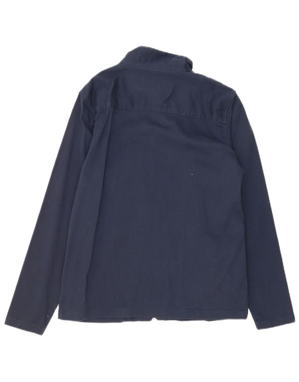 Lyle & Scott Boys Bomber Jacket 14-15 Years Navy Blue Cotton