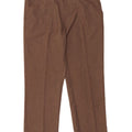 Farah Mens Classic Fit Chino Trousers W36 L29 Brown Polyester