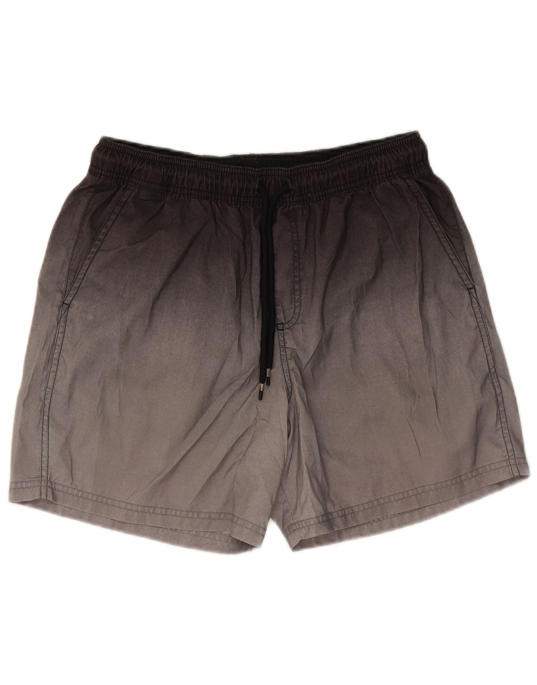 Marks & Spencer Mens Swimming Shorts Medium  Grey Colourblock Polyester
