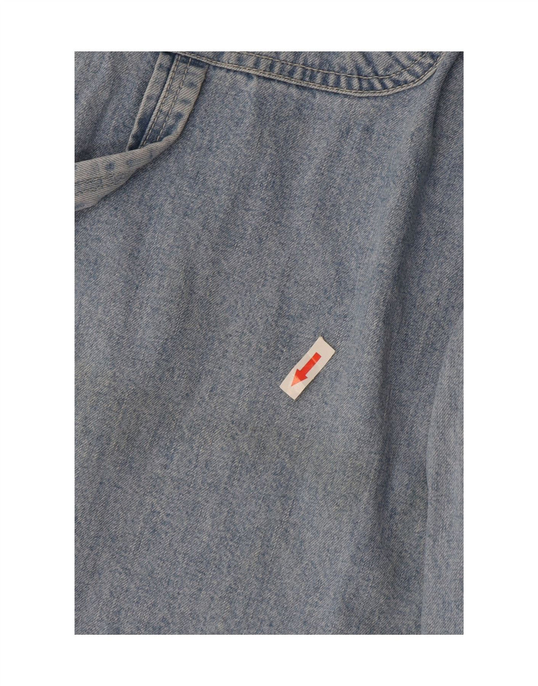 Rifle Womens Dungarees Straight Jeans W29 L27 Blue Cotton