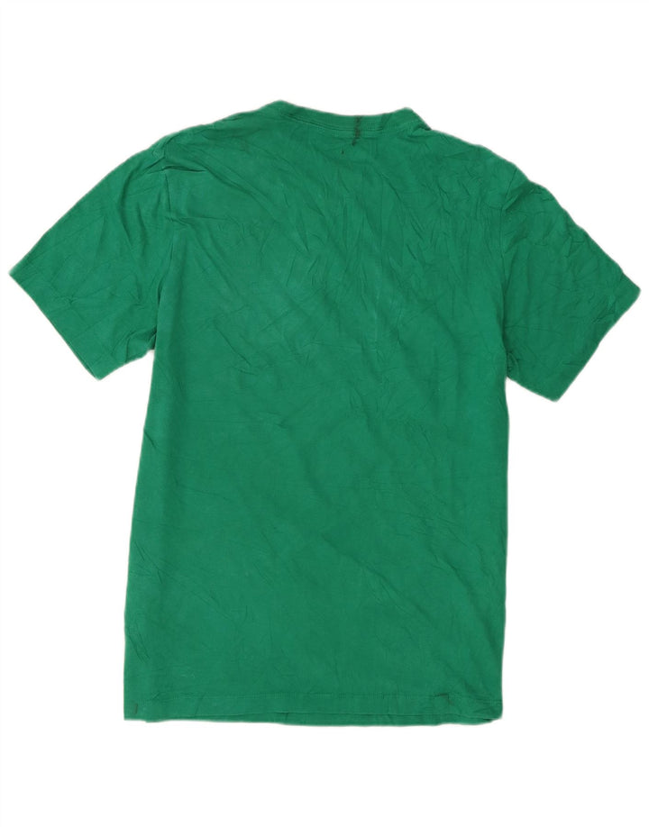 Nike Mens T-Shirt Top Medium Green Cotton