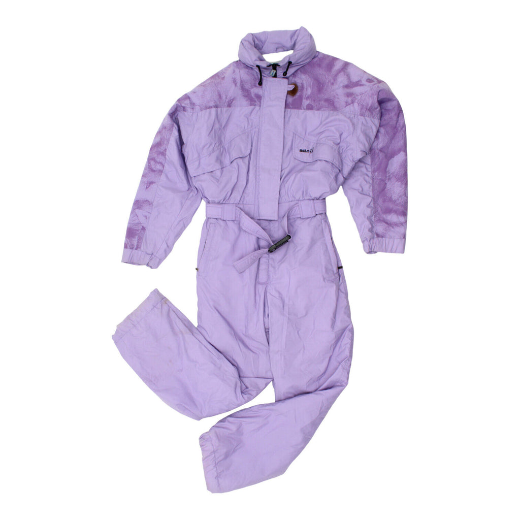 Bailo Womens Purple Polyester Ski Suit | Vintage Winter Sportswear Snowsuit VTG | Vintage Messina Hembry | Thrift | Second-Hand Messina Hembry | Used Clothing | Messina Hembry 