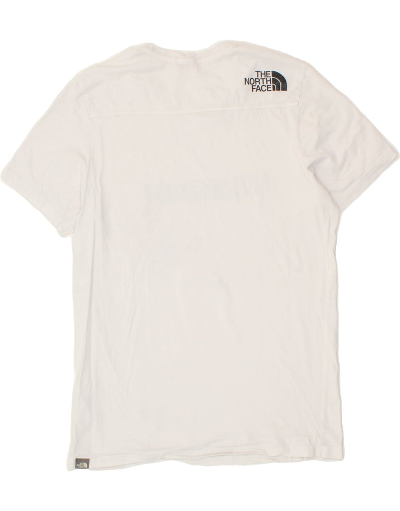 THE NORTH FACE Mens Graphic T-Shirt Top Medium White Cotton Vintage The North Face and Second-Hand The North Face from Messina Hembry 