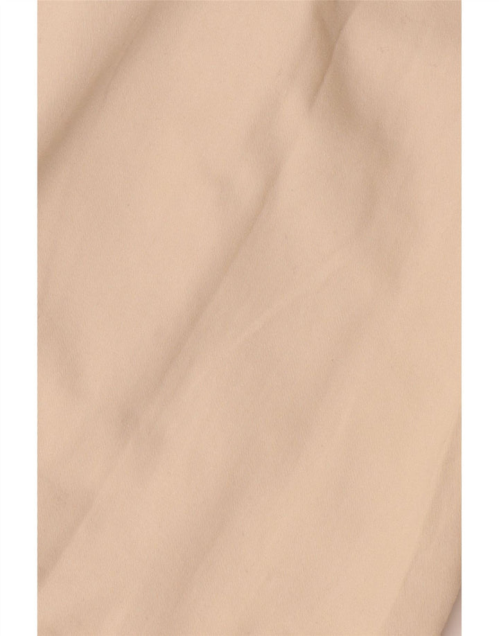 VINTAGE Mens Shirt XL Beige Cotton