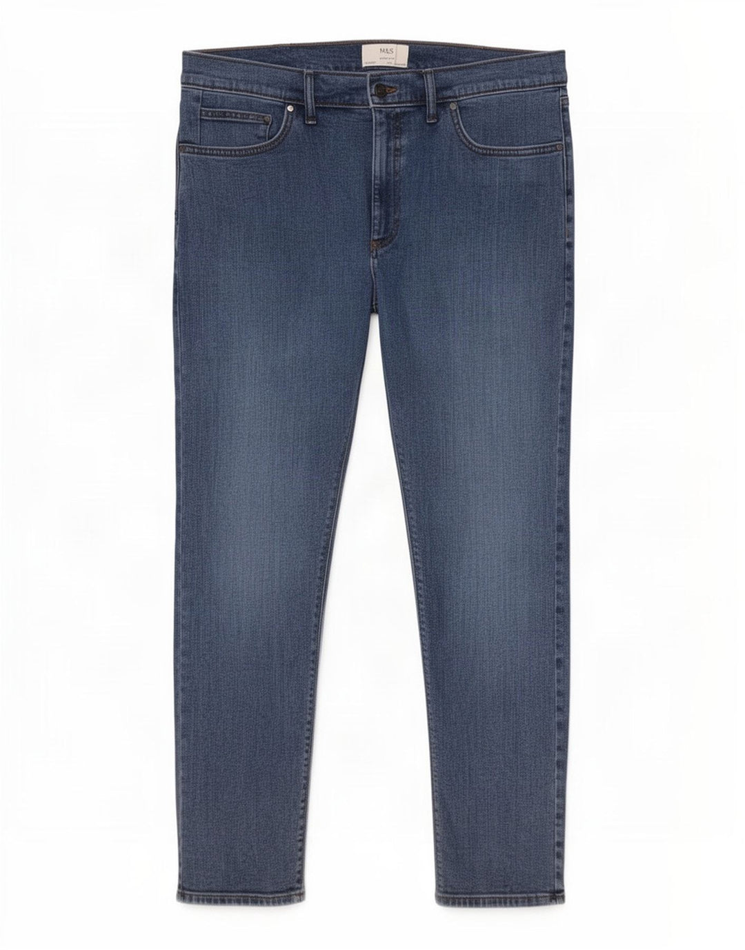 Marks & Spencer Mens Slim Jeans W38 L29 Blue Cotton