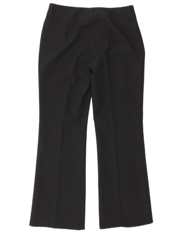 St. Bernard Womens Bootcut Suit Trousers EU 40 Medium W30 L30 Black