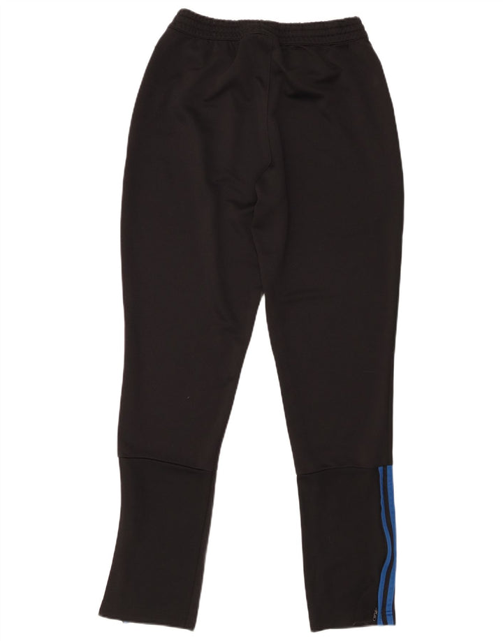 ADIDAS Mens Tracksuit Trousers Small Black Polyester