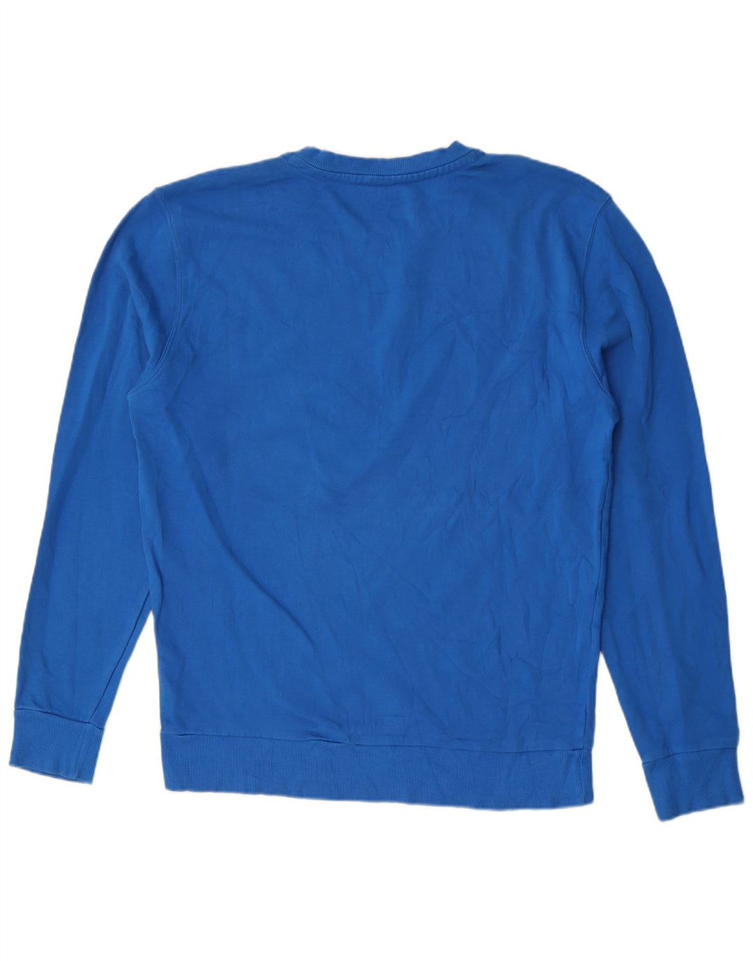 North Sails Mens Graphic Sweatshirt Jumper Large Blue Cotton