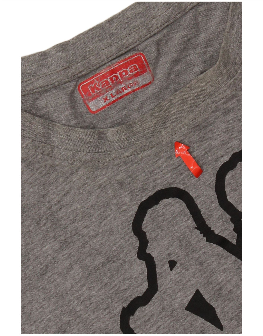 Kappa Mens Graphic Vest Top XL Grey